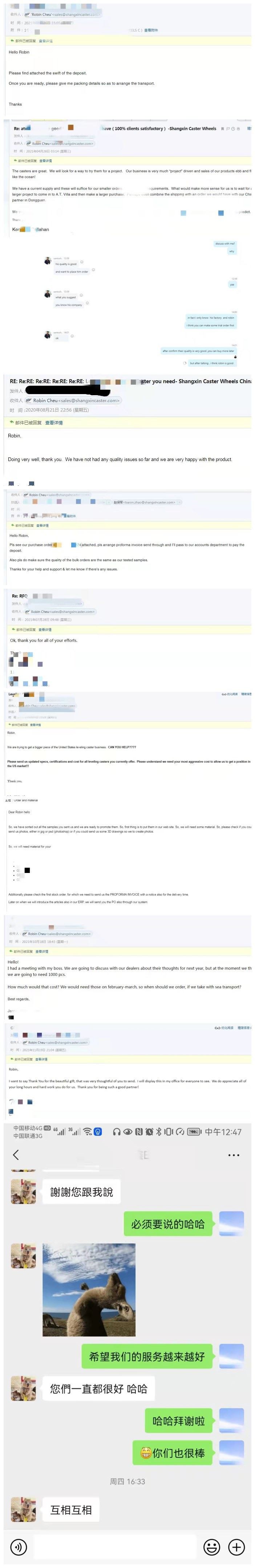 customers comments for carts heavy duty casters