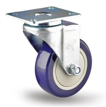 Tıbbi Arabaları için 3 Inç PU Döner Tekerlekler
